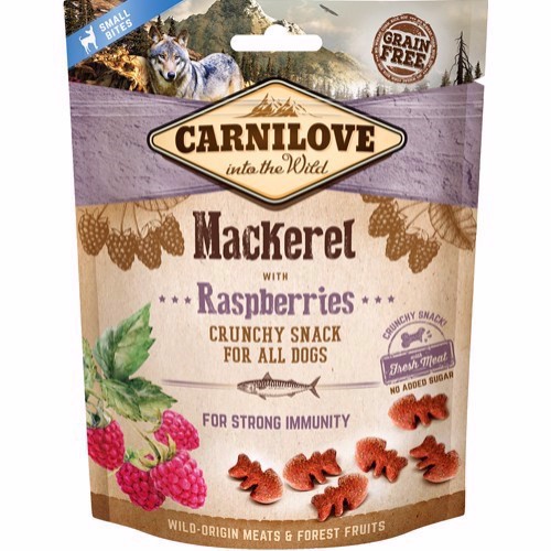 Carnilove Crunchy Snack med Makrel 200g – Sund Hundegodbid