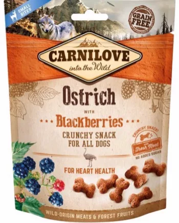 Carnilove Crunchy Snack Struds 200g – Naturlige hundegodbidder
