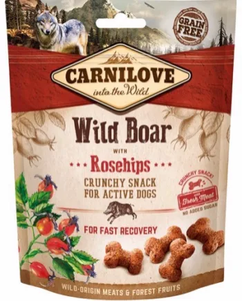 Carnilove Vildsvin Snack 200g – Lækre Hundegodbidder