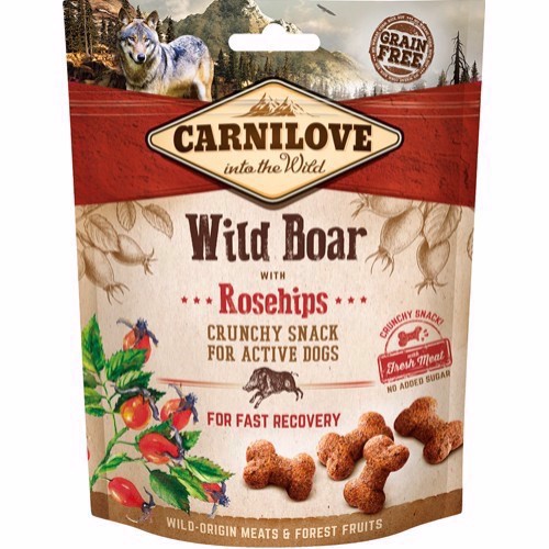 Carnilove Vildsvin Snack 200g – Lækre Hundegodbidder