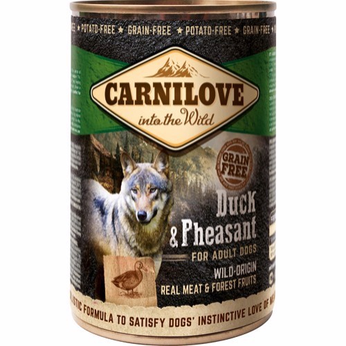 Carnilove Hundefoder med And og Fasan 400g - Tilbud!