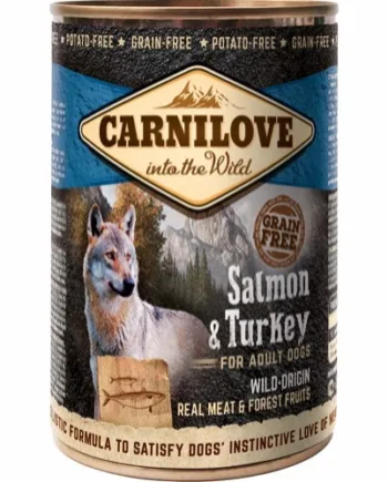 Carnilove Dåsemad med Laks og Kalkun 400g - Sundhed til Hund