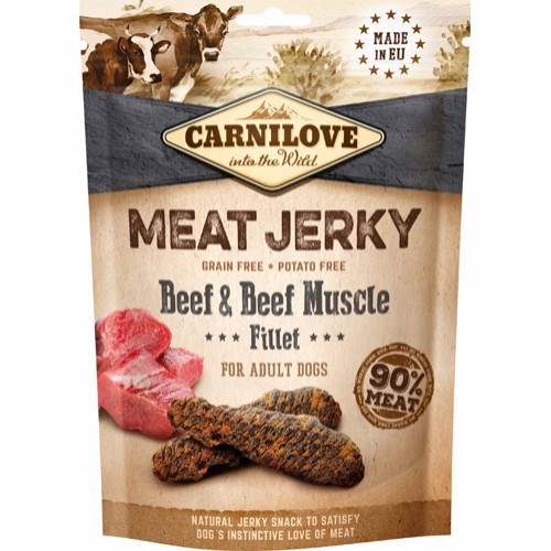 Carnilove Oksekød Snacks til Hunde – Sund Belønning!