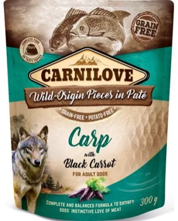 Carnilove Pouch Pate Karpe 300g – Hundefoder på tilbud!