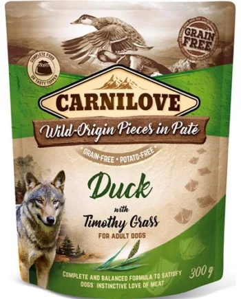 Carnilove Pouch Paté med And 300g – Hundefoder Tilbud