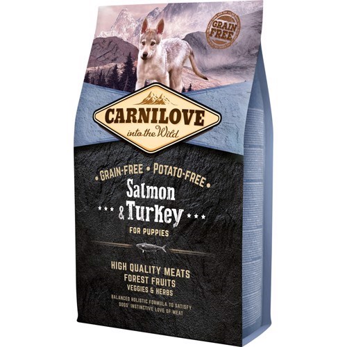 Carnilove Hvalpefoder med Laks og Kalkun 2 kg - Sund Vækst