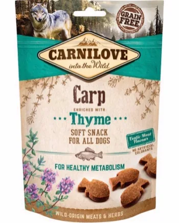 Carnilove Semi Moist Hundegodbidder - Karpe 200g Snack