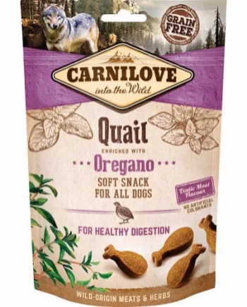 Carnilove Semi Fugtig Hundesnack – Vagtel 200g Tilbud!