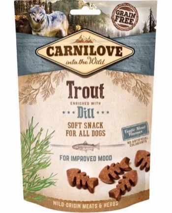 Carnilove Ørred Snacks til Hunde 200g – Sund Godbid uden Korn