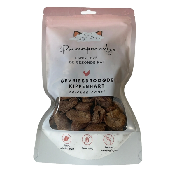 Katteparadis Kyllingehjerter – Sund Snack til Kæledyr