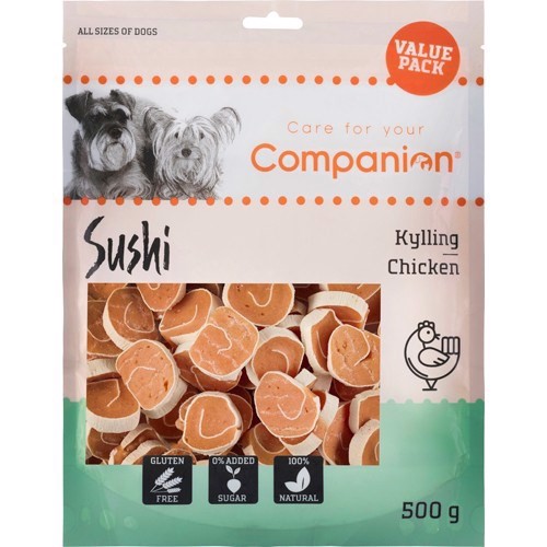 Kyllingesandwich Twist til hunde – Lækre snacks 500g