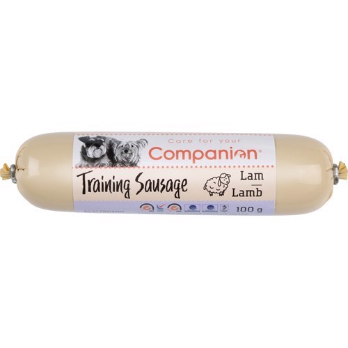 Træningspølse med Lam fra Companion - 100g