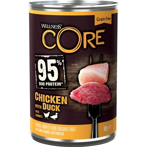 Core Original Kylling & And Dåsemad 400g - Hundefoder Tilbud
