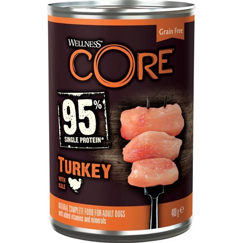 Core Original Kalkun Dåsemad 400g – Hundefoder Tilbud!