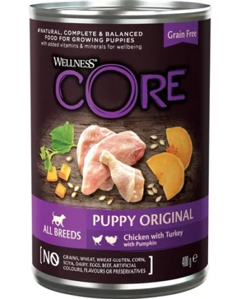 Core Puppy Original Kylling Dåsemad 400g - Fantastisk tilbud!
