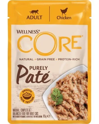 Core Purely Paté Kylling 24 x 85g – Uimodståeligt tilbud!
