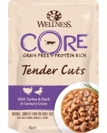 Core Tender Cuts Kalkun & And – 24 x 85g – Fantastisk tilbud!