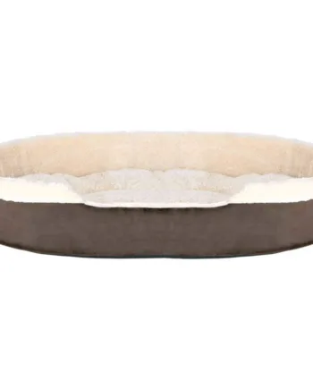 Cosma Hundeseng i Brun og Beige – Komfort til Din Hund