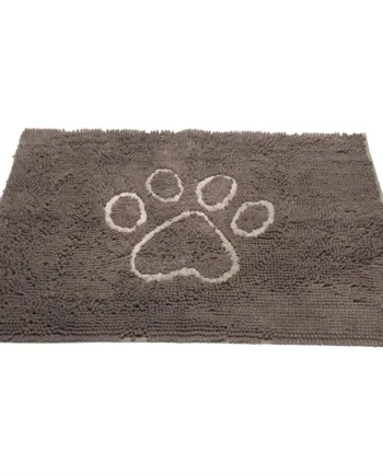 Dirty Dog Dørmåtte – Grå, 60 x 40 cm til hundeejere