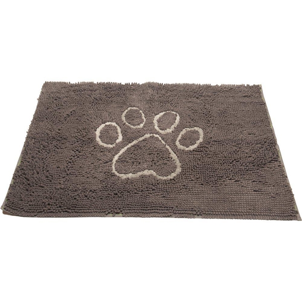 Dirty Dog Dørmåtte – Grå, 60 x 40 cm til hundeejere
