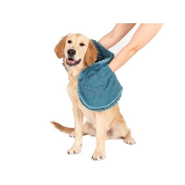 Dirty Dog Shammy Håndklæde – Blå, Super Absorberende!