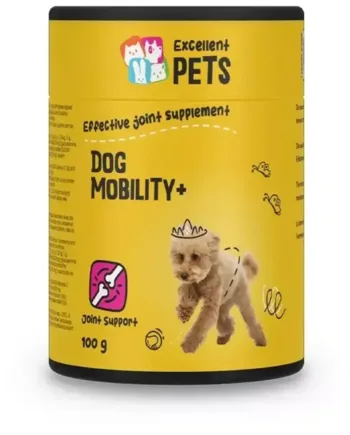 Hundemobilitet Pulver 100g – Optimal Støtte til Led og Bevægelse