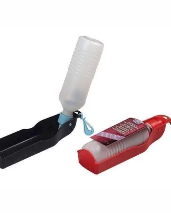Praktisk hundedrikflaske med trug – Fantastisk tilbud!