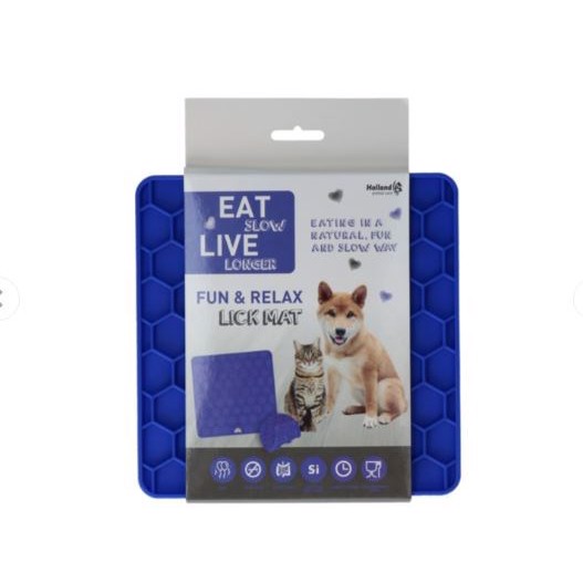 Beroligende Lick Mat til Hund - Stressfri Grooming
