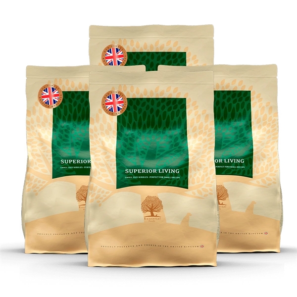 Essential Finest Heritage Hundefoder til Små Racer 4x3 kg