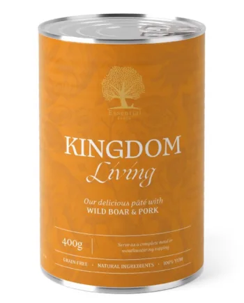 Essential Kingdom Living Paté til hunde 400g - Kvalitet!