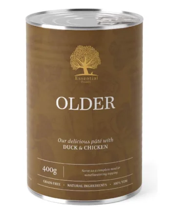 Kvalitets Paté til Seniorhunde – Essential 400g på tilbud!