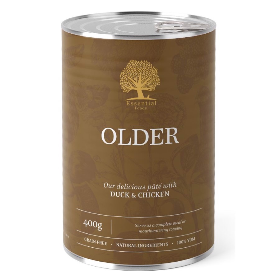 Kvalitets Paté til Seniorhunde – Essential 400g på tilbud!
