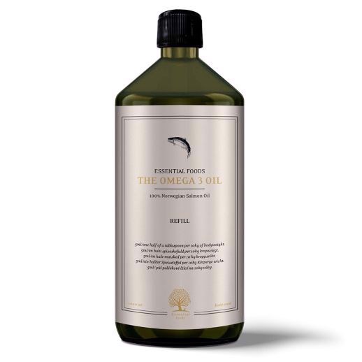 Sund Omega Olie til hundefoder – Kvalitetstilbud 1 Liter