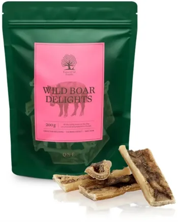 Vildsvine Snackstrimler – Sundt Tandrens til Hunde!