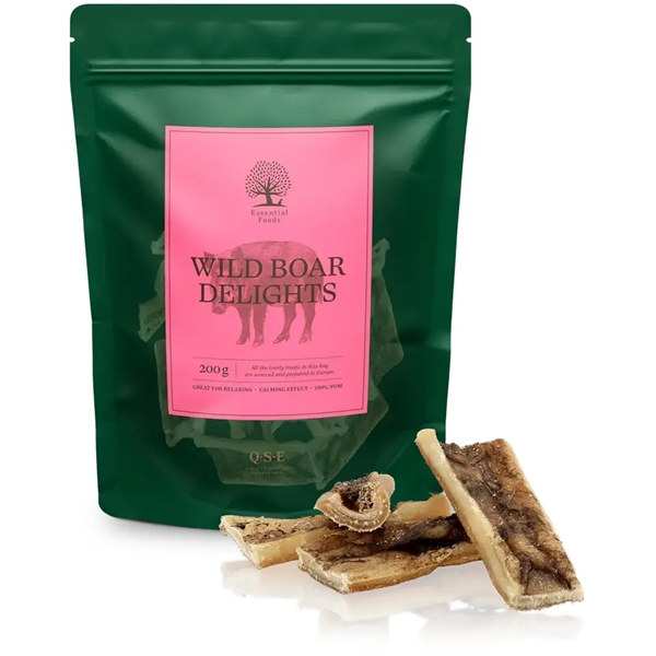 Vildsvine Snackstrimler – Sundt Tandrens til Hunde!