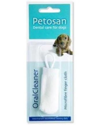 Petosan Fingertandbørste til hunde - Effektiv tandpleje!