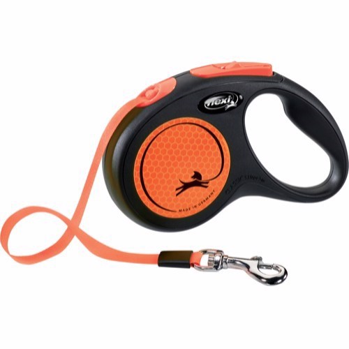 Flexi Neon Hundeline 5m – Sikkerhed og Synlighed til Din Hund