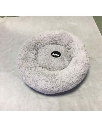Fluffy Hundeseng i Lysegrå – Komfort til Din Hund!