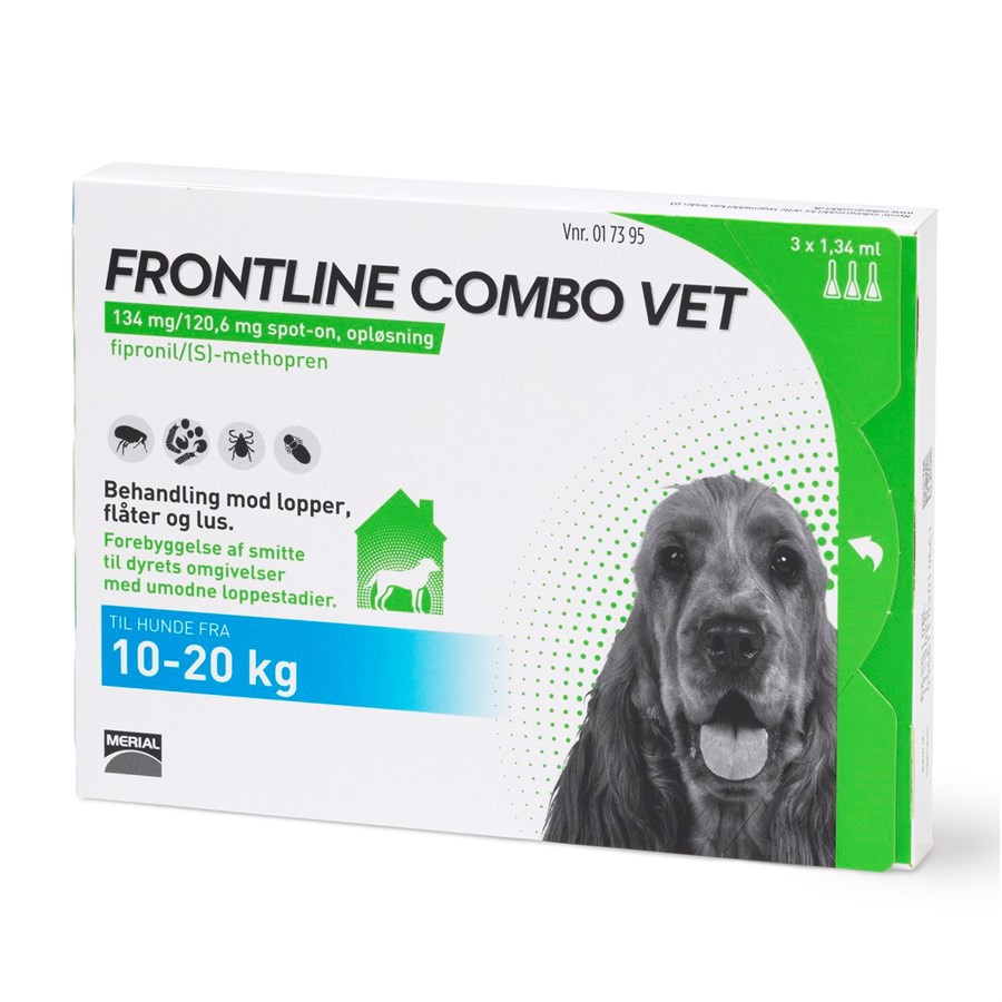 Frontline Combo Loppemiddel til Hunde – Effektiv Beskyttelse