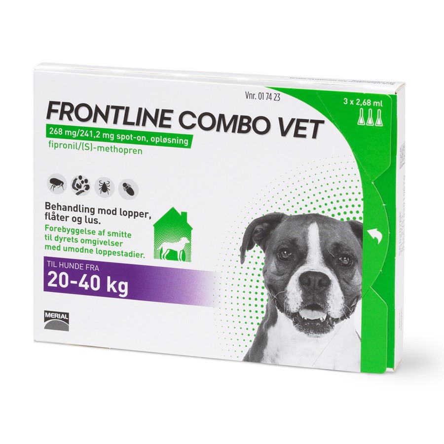 Frontline Combo Loppemiddel til Hunde – Effektiv Beskyttelse