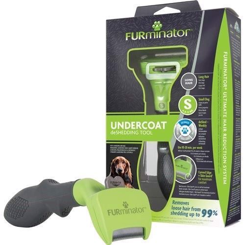Furminator Deshedding Børste til Langhårede Hunde - Spar på Fældning!