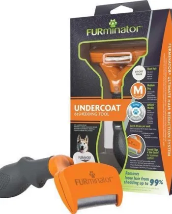 Furminator Strigle til Kort Hår - Reducer Fældning Effektivt!