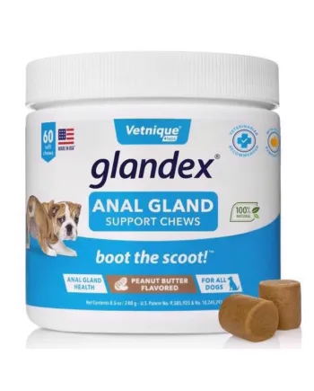 Glandex Soft Chew til hunde – 60 stk. for sund fordøjelse