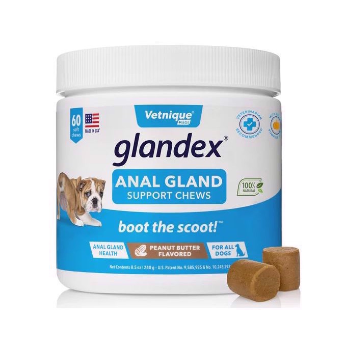 Glandex Soft Chew til hunde – 60 stk. for sund fordøjelse