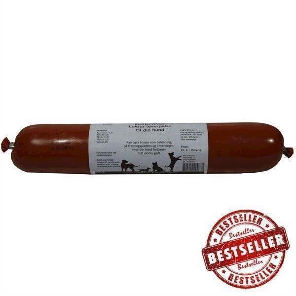 Gourmix Leverpølse – Kvalitets Hundefoder til Hund 800g