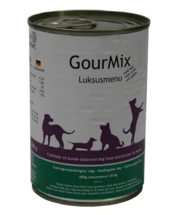 Gourmix Luksuslam Foder til Allergiske Hunde - Kvalitet Uden Tilsætningsstoffer