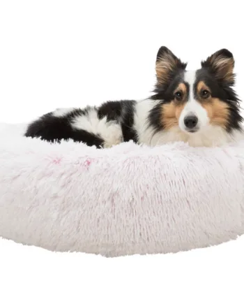 Harvey Hundeseng 50 cm – Hvid og Pink Tilbud!