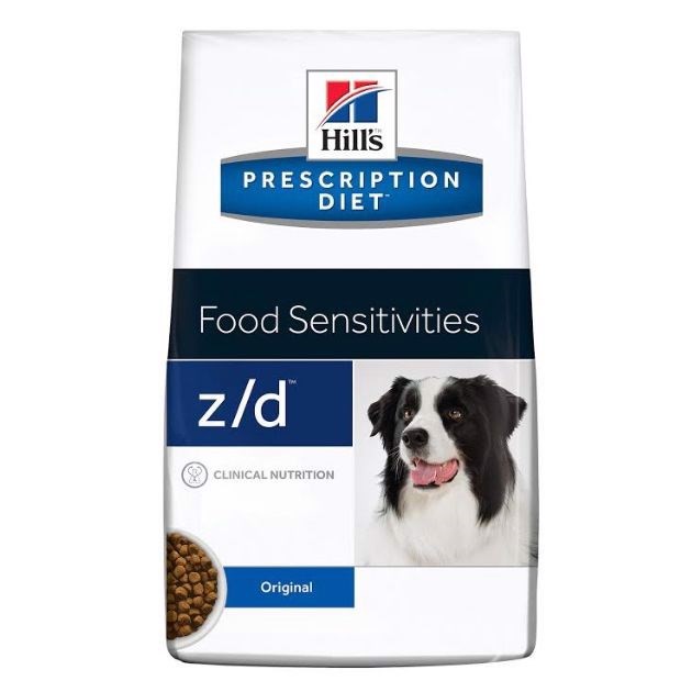 Hills Z/D Hundefoder til Følsomme Hunde 10 kg - Allergivenligt Foder