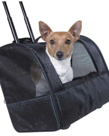 Elegant transportvogn til små hunde og katte – praktisk løsning!