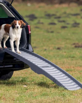 Foldbar hunderampe fra Trixie - Sikker transport til hunde